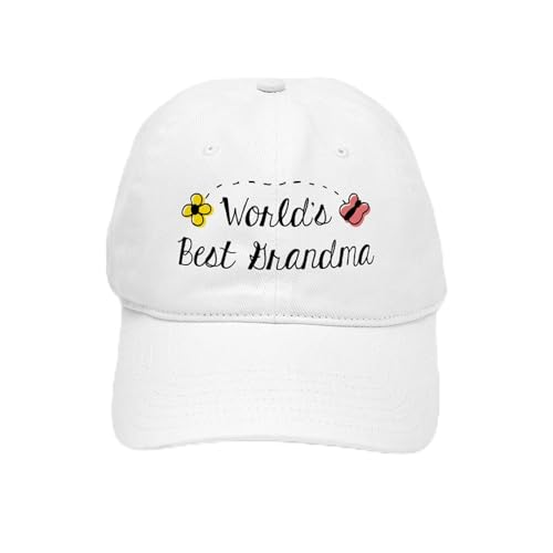 White - World's Best Grandma Cap