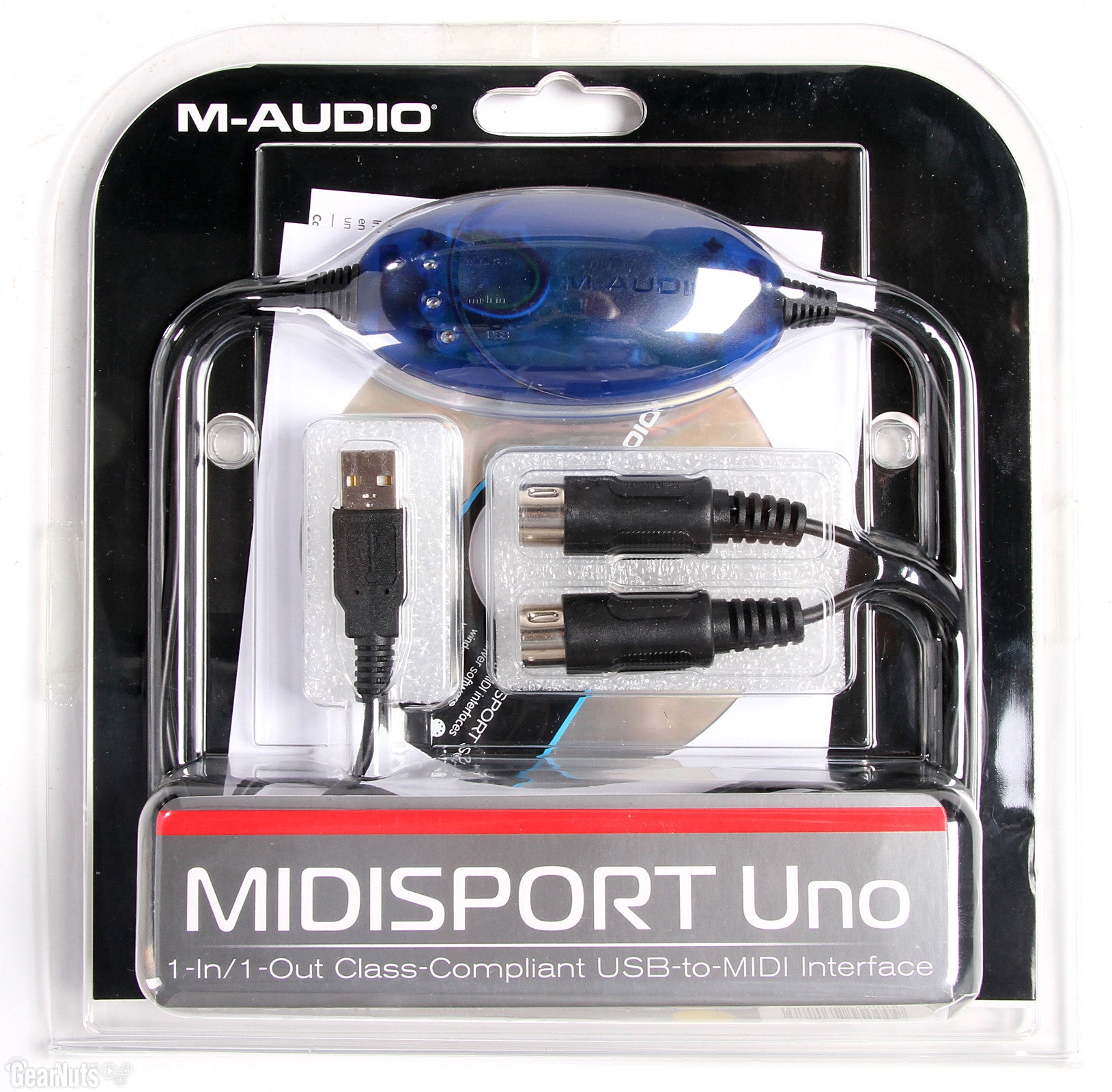 M-Audio Uno MIDI Controller - USB Interface for Music Production, Recording & Live Performance | Compatible with Mac & PC | Perfect for Home Studios, DJs & Musicians