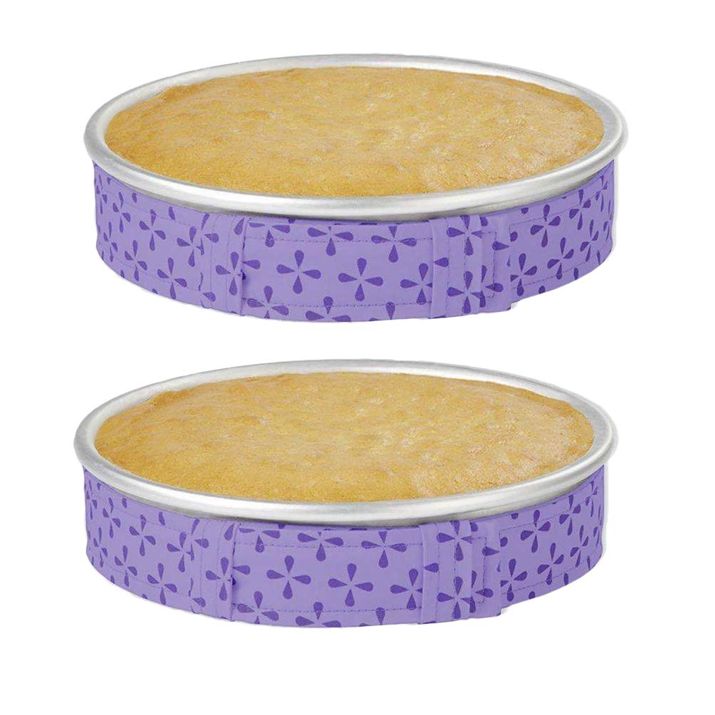 UPKOCH Square Cake Pan Strips - Even Baking Cake Dampening Belt for Uniform Heat Distribution | DIY Cake Making Tool for Professional Bakers | Perfect for Layer Cakes, Cheesecakes & Birthday Cakes