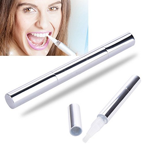 Professional Teeth Whitening Pen with Peroxide Gel - Ultimate Strength Stain Removal & Teeth Bleaching for Brighter Smile | Perfect for Travel, Home Use & Special Occasions