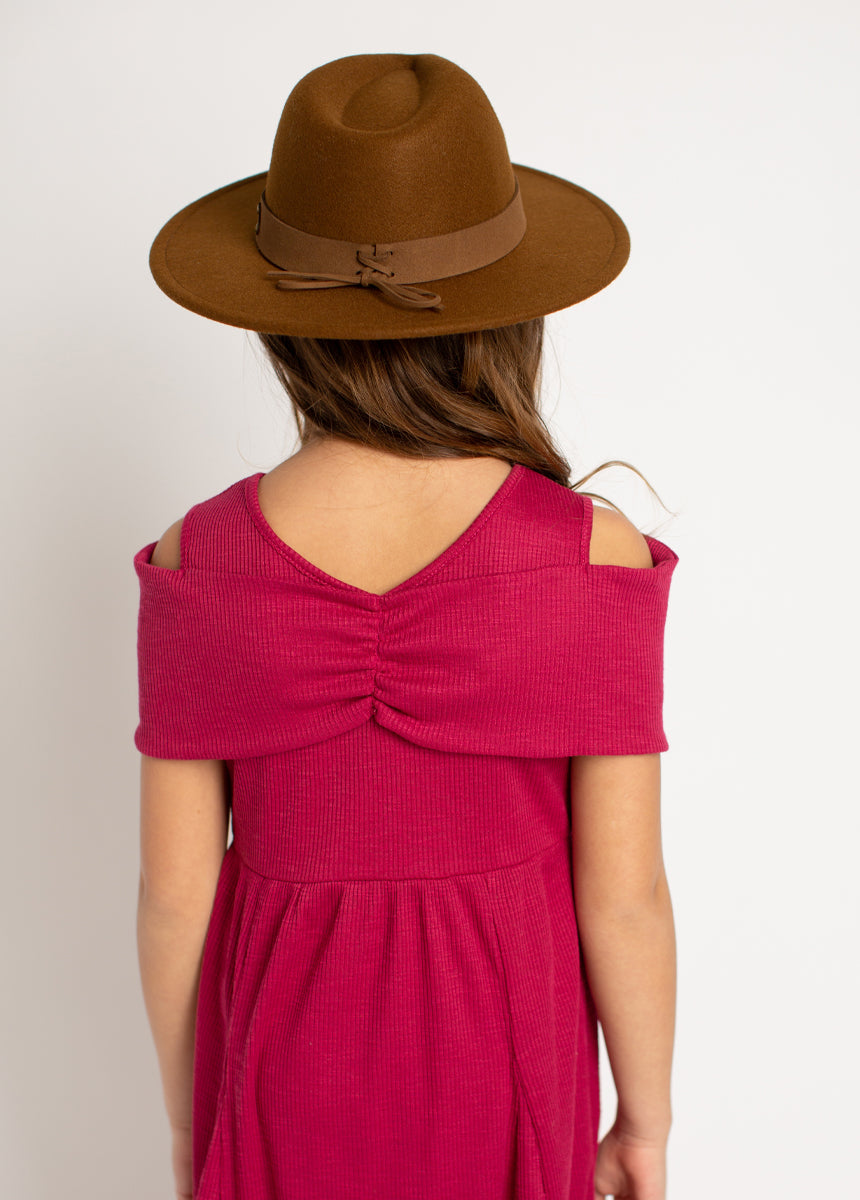 Medora Dress in Barberry - Elegant Floral Print Summer Dress for Women | Perfect for Weddings, Parties & Casual Outings