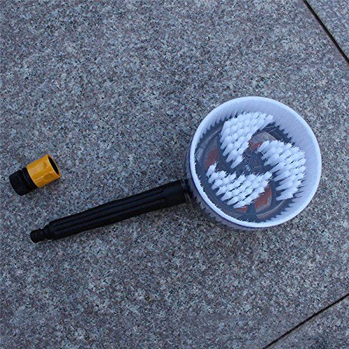 MeiBoAll Automatic Rotating Car Wash Brush with Long Handle & Soft Bristles – Gentle Car Cleaning Tool for Cars, SUVs, Trucks & RVs – Perfect for Hand Washing, Detailing & Exterior Maintenance
