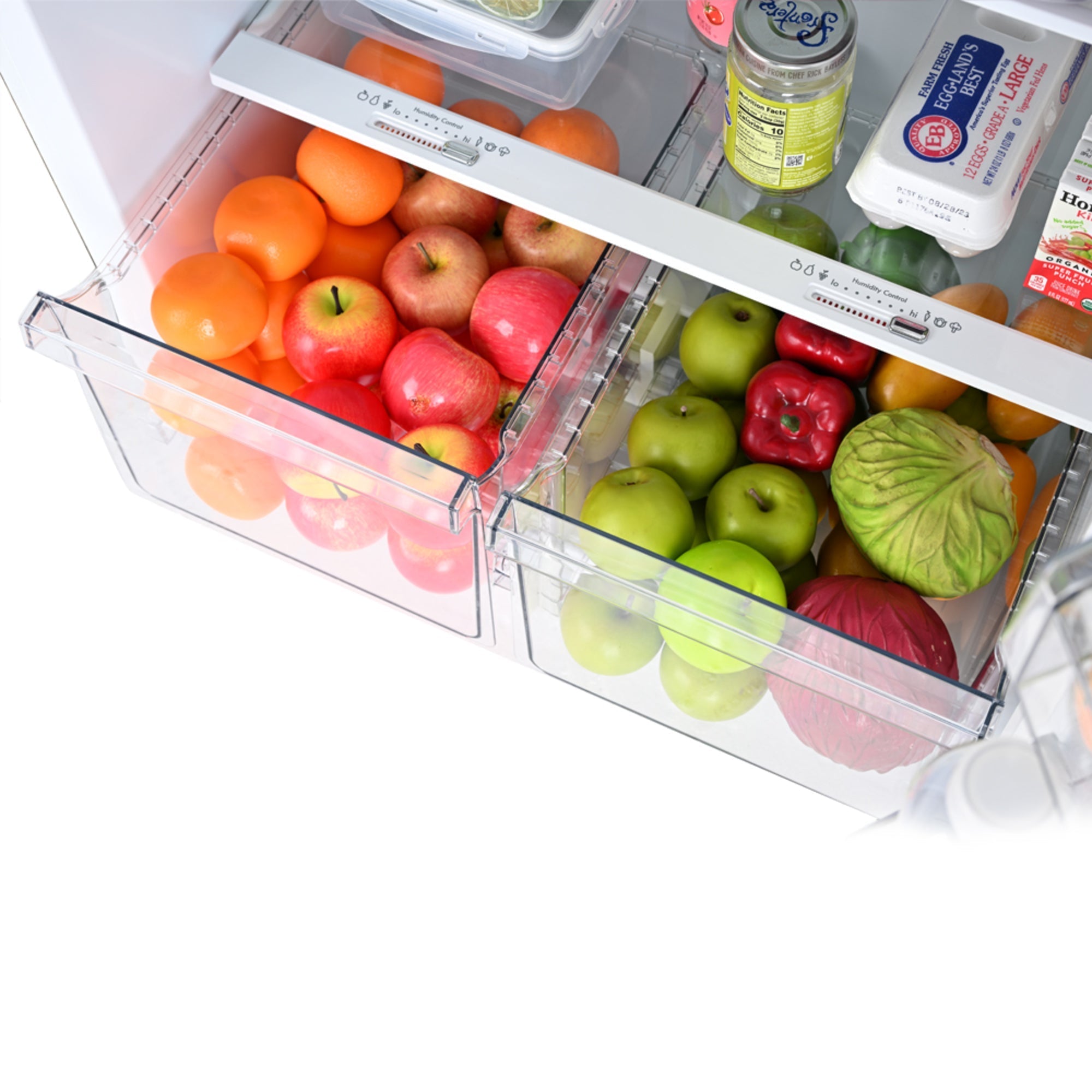 Kenmore 20.5 cu.ft Top Mount Refrigerator with Pocket Handle - Stainless Steel Active Finish - Energy Efficient Kitchen Appliance for Home & Apartment Use