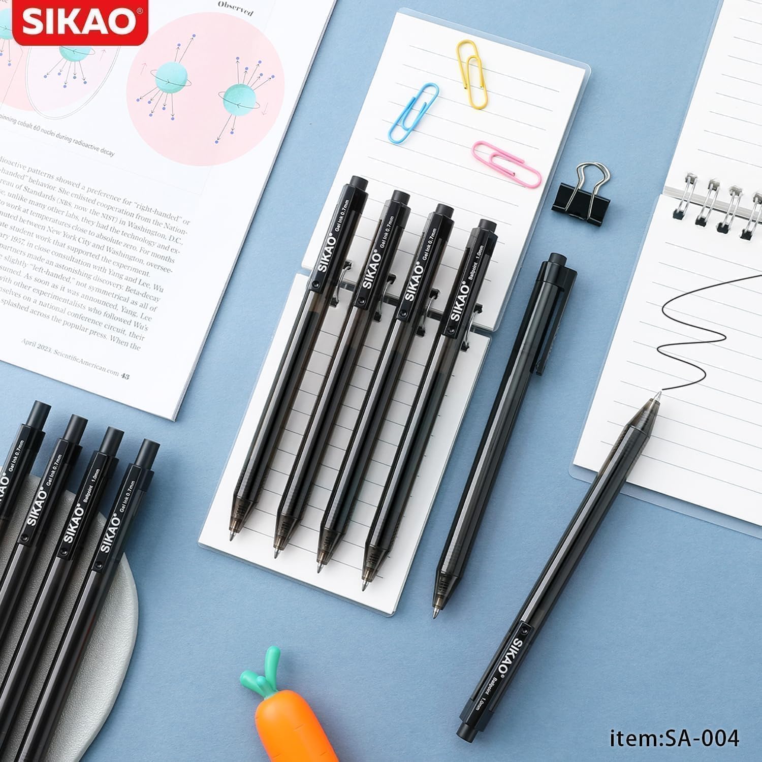 Bulk Black Ballpoint Pens - 60 Pack Smooth Writing No Smear Medium Point 1.0mm Retractable Click Pens for Office, School, Restaurant & Business Use - Premium Black Ink Pens for Everyday Writing Needs
