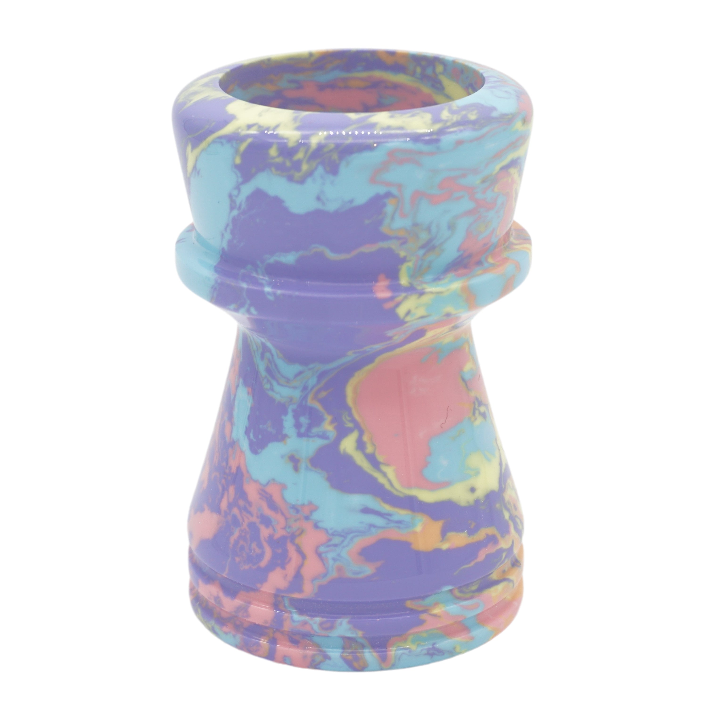 Handmade Spring Pastel Tie Dye Shaving Brush Handle - Fits 28mm & 30mm Knots - Perfect for Wet Shaving, Grooming Kits & Luxury Bathroom Accessories