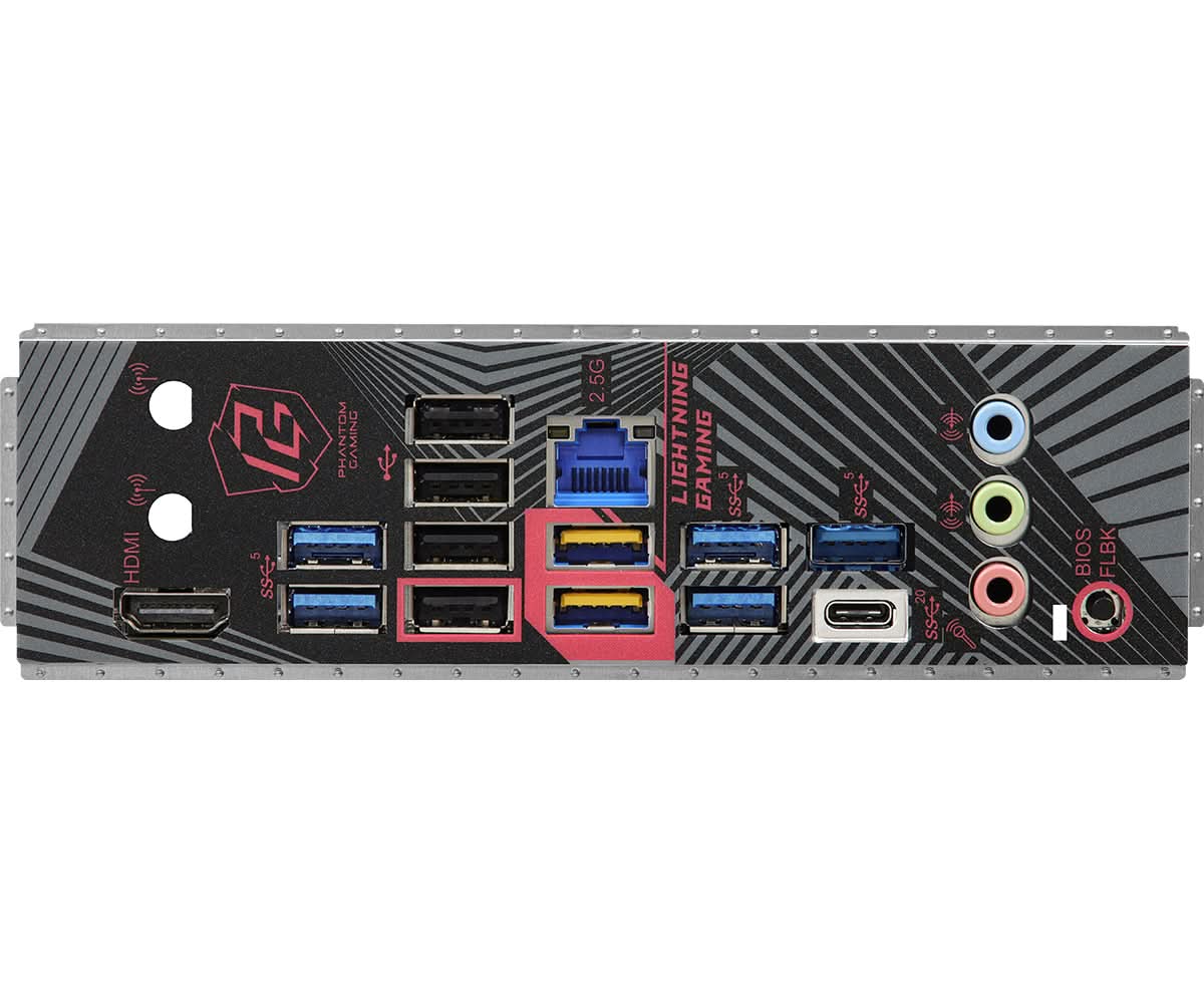 ASRock B650 PG Lightning AMD AM5 Socket ATX Motherboard with DDR5 Support - Perfect for Gaming PCs, Workstations & High-Performance Builds