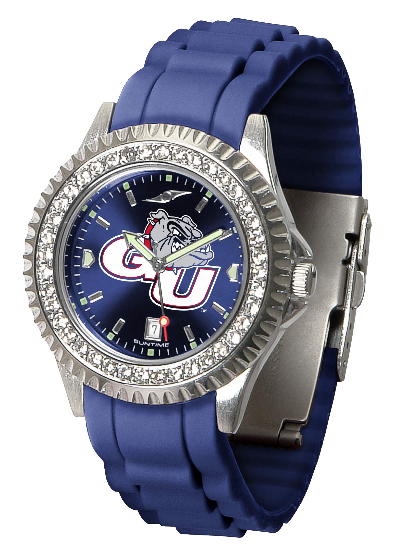 Gonzaga Bulldogs Sparkle Watch - Stylish Sports Fan Accessory for Games and Everyday Wear