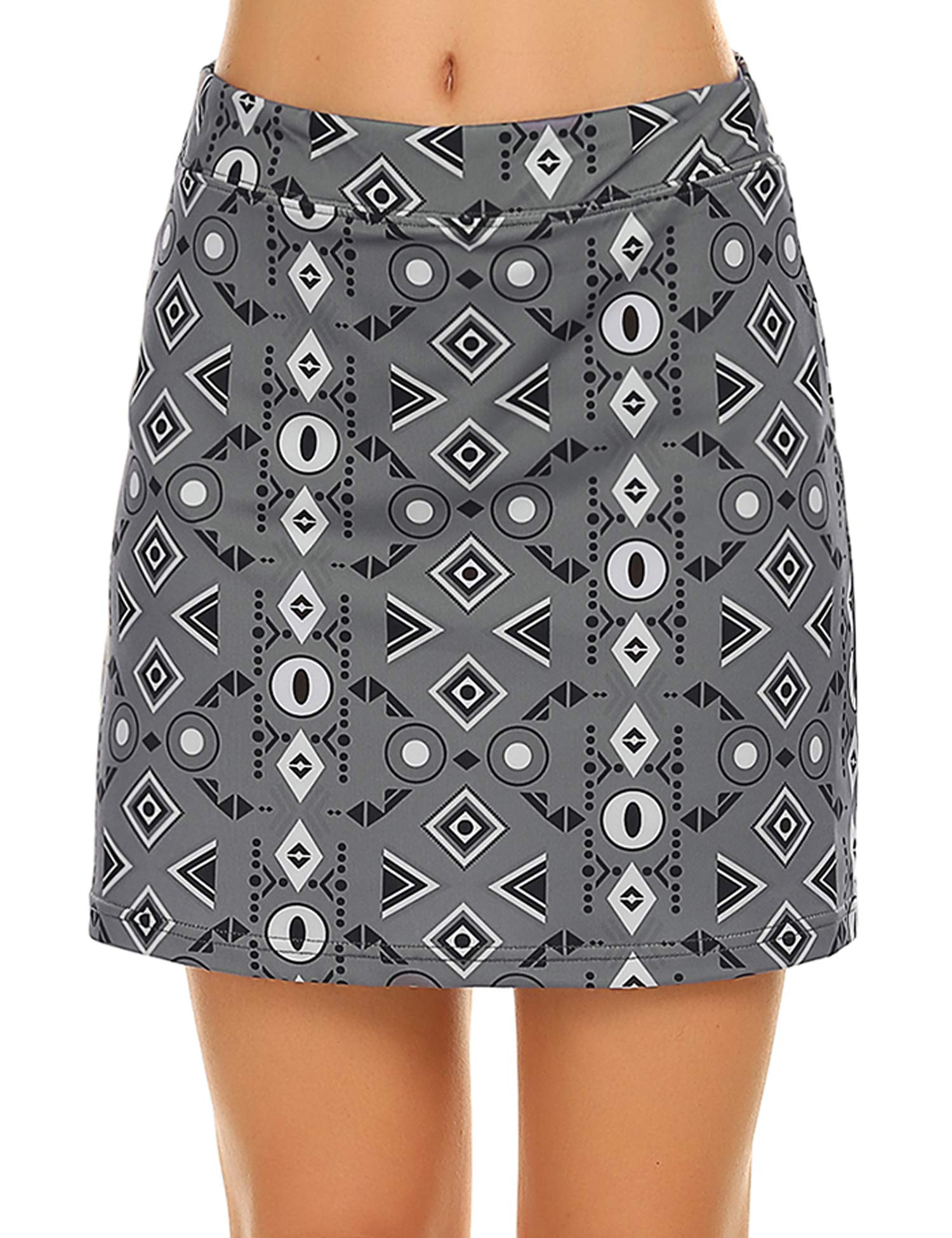 Ekouaer Women's Athletic Skorts - Lightweight Golf Skirts with Inner Shorts & Pockets for Tennis, Workout, Sports & Pickleball | Perfect for Gym, Running & Outdoor Activities
