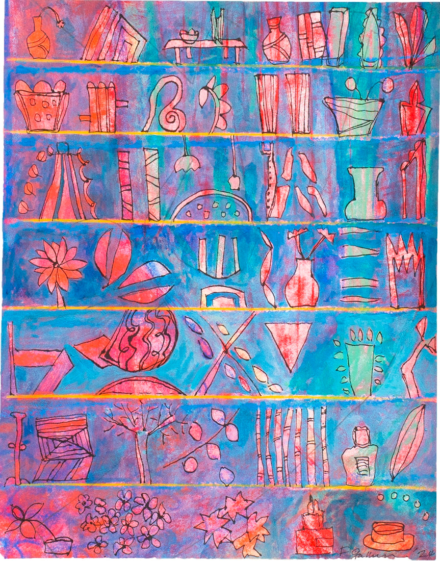 Fran Gallun: Collection of the Artist II - Original Artwork for Home Decor & Gift Ideas | Wall Art for Living Room, Bedroom & Office