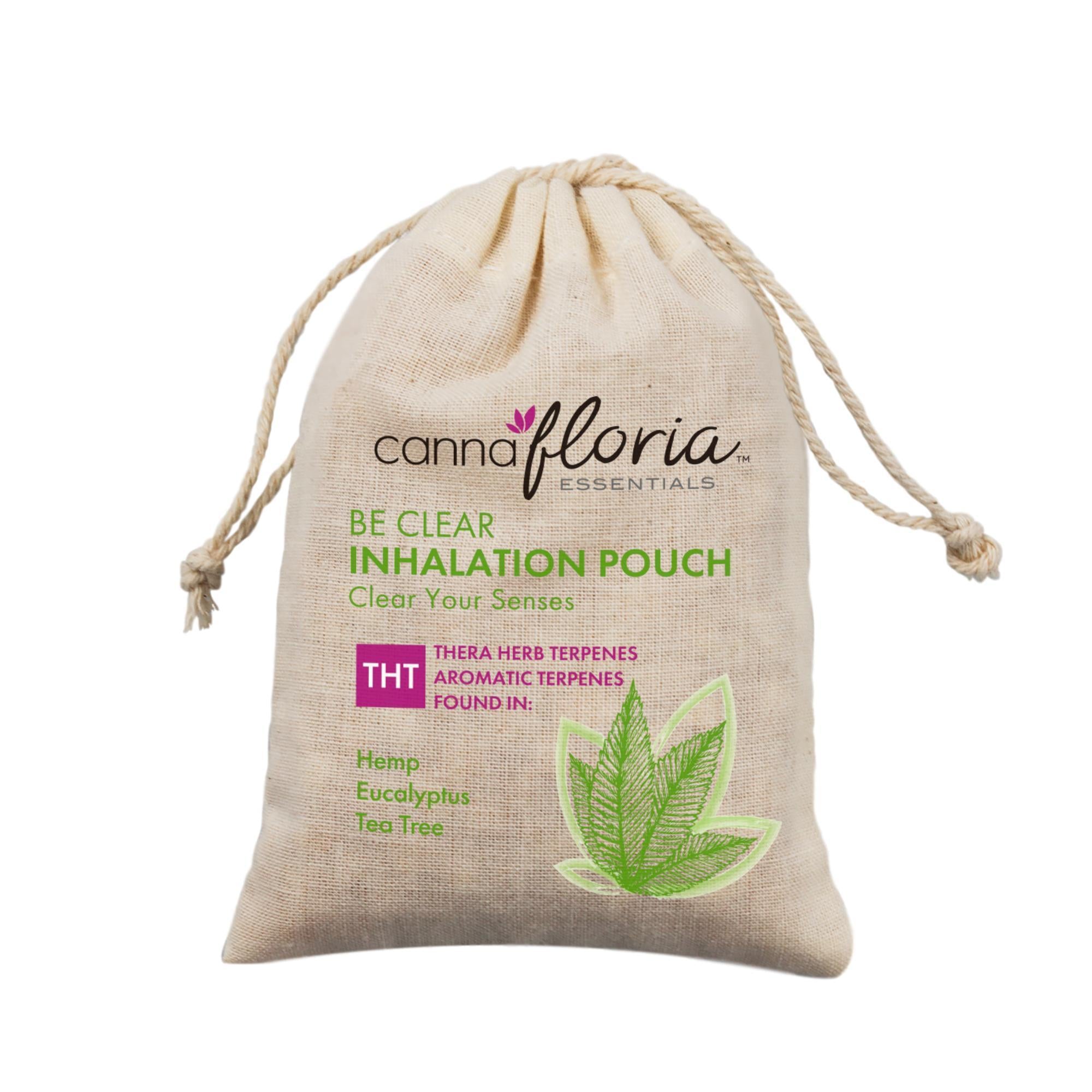 Cannafloria Inhalation Pouches - 2 Pack | Herbal Relaxation & Stress Relief | Perfect for Travel, Work, and On-the-Go Use