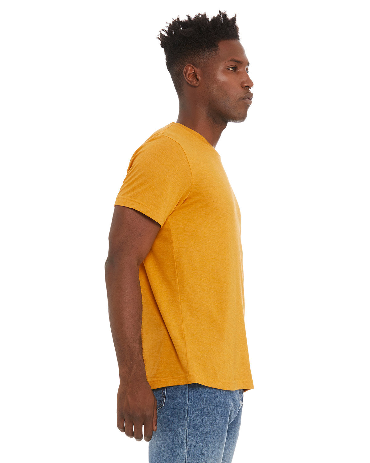 Bella + Canvas 3001CVC Unisex Heather CVC Crew Neck T-Shirt - Soft Cotton Blend Tee for Men & Women - Perfect for Casual Wear, Screen Printing & Everyday Outfits