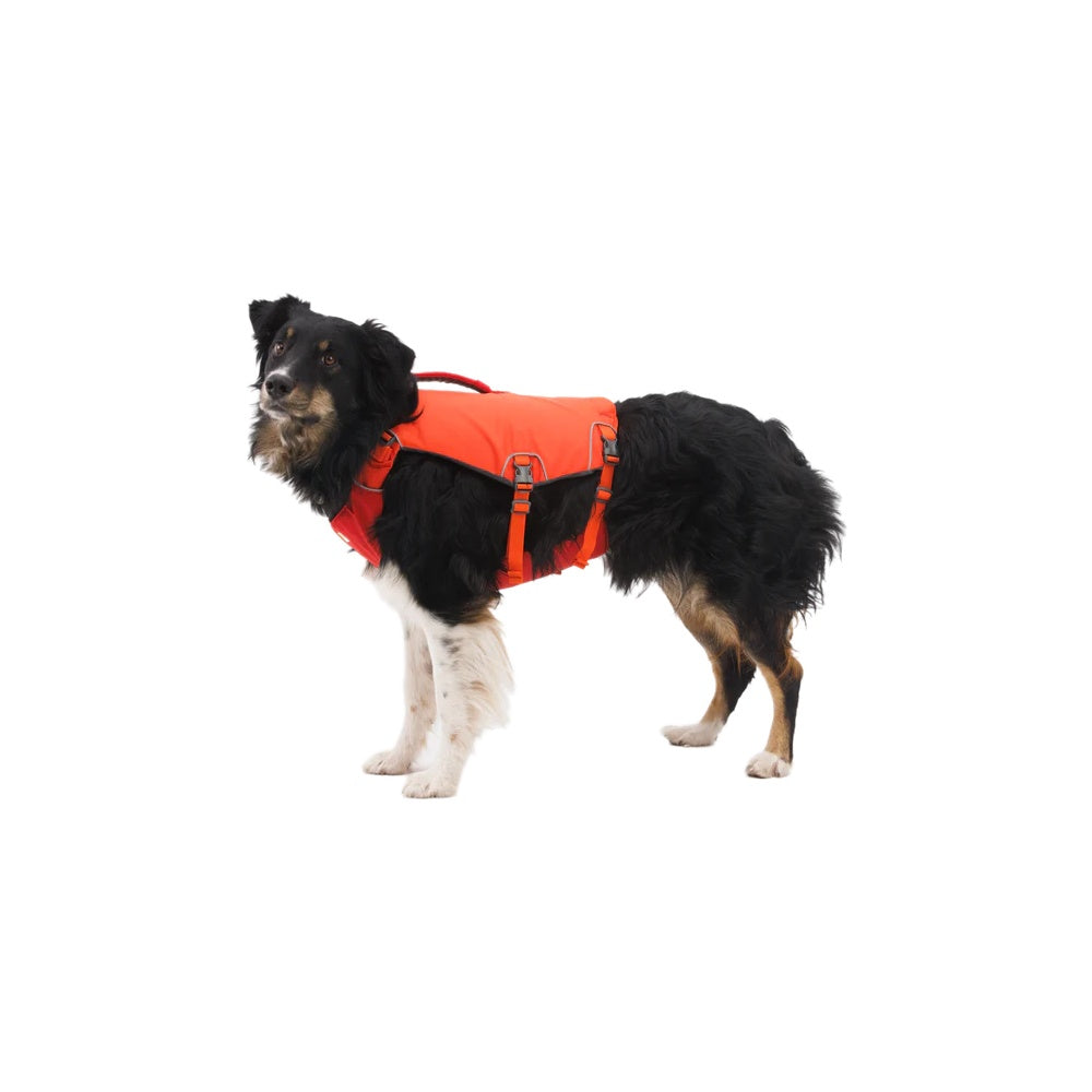 Confluence Dog Life Jacket - High Visibility Pet Safety Vest for Swimming & Boating - Durable Canine Floatation Device for Water Activities