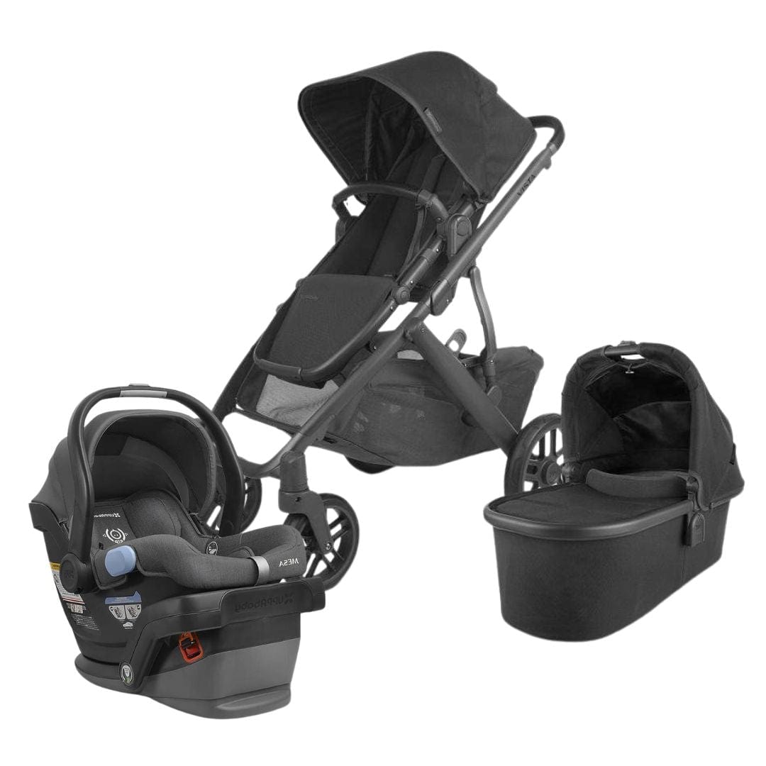 UPPAbaby VISTA V2 Stroller with MESA Infant Car Seat Travel System - Lightweight, Safe & Comfortable Baby Gear for Newborns to Toddlers - Perfect for City Walks, Shopping & Family Outings