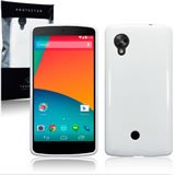 Google Nexus 5 Gel Skin Case - Shockproof & Anti-Slip Protective Cover - Perfect for Everyday Use, Travel & Outdoor Activities (Black)
