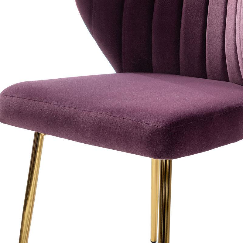 Aruna Side Chair Set - Modern Dining Chairs for Kitchen, Living Room & Office - 2-Piece Wooden Accent Chairs with Cushion - Perfect for Small Spaces, Breakfast Nook & Home Decor