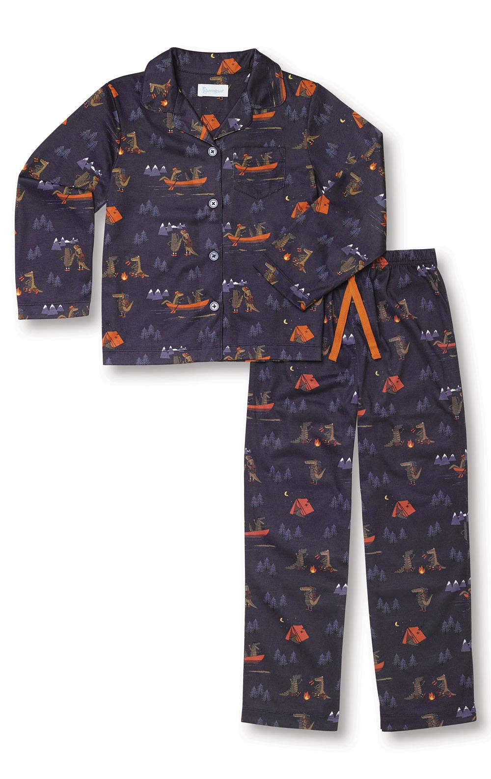 Kids Button Down Pajamas - Soft & Comfortable Cotton Sleepwear for Boys & Girls | Perfect for Bedtime, Sleepovers & Family Movie Nights