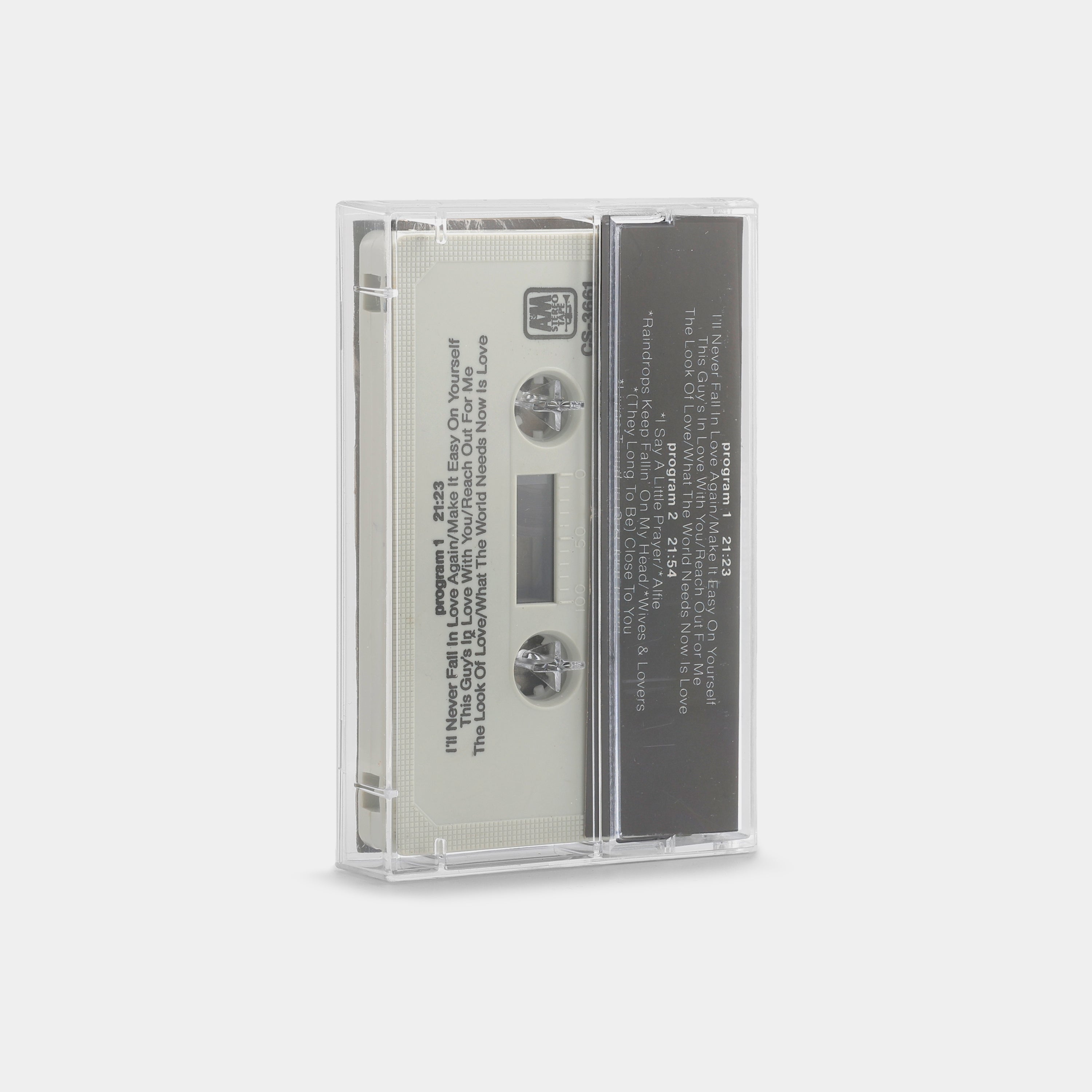 Burt Bacharach's Greatest Hits Cassette Tape - Classic 60s & 70s Pop Music Collection - Perfect for Vintage Music Lovers & Car Tape Players
