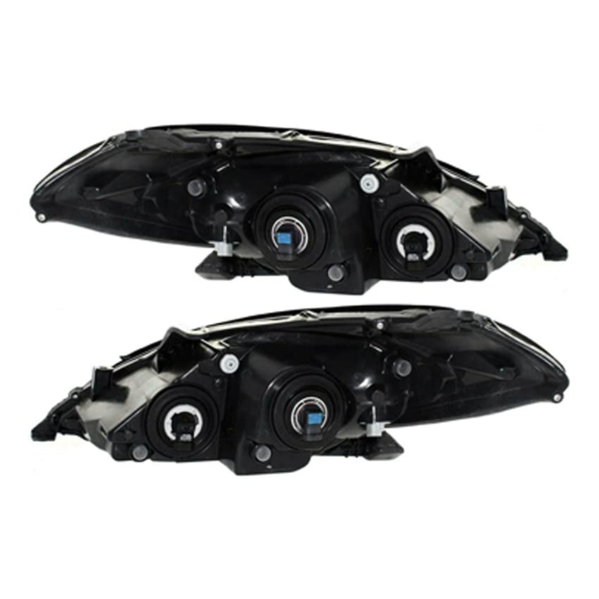 RAREELECTRICAL New Pair of Halogen Headlights Compatible with 2006 Toyota Solara SE Sport Coupe - Part Numbers 81110-AA080, 81110AA080, 81150-AA080, 81150AA080, TO2503152, TO2502152 - Perfect for Night Driving & Enhanced Visibility