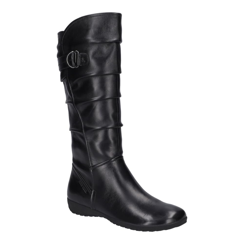 Josef Seibel Women's Knee High Leather Boots - Comfortable Winter Fashion Boots for Casual, Office & Outdoor Wear