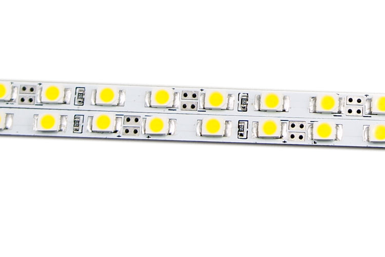 5 Pack 19.7 Inch Ultra Thin 4mm SMD3528 Rigid LED Strip Lights - 60 LEDs per Strip - Perfect for Under Cabinet Lighting, Home Decor, and DIY Projects