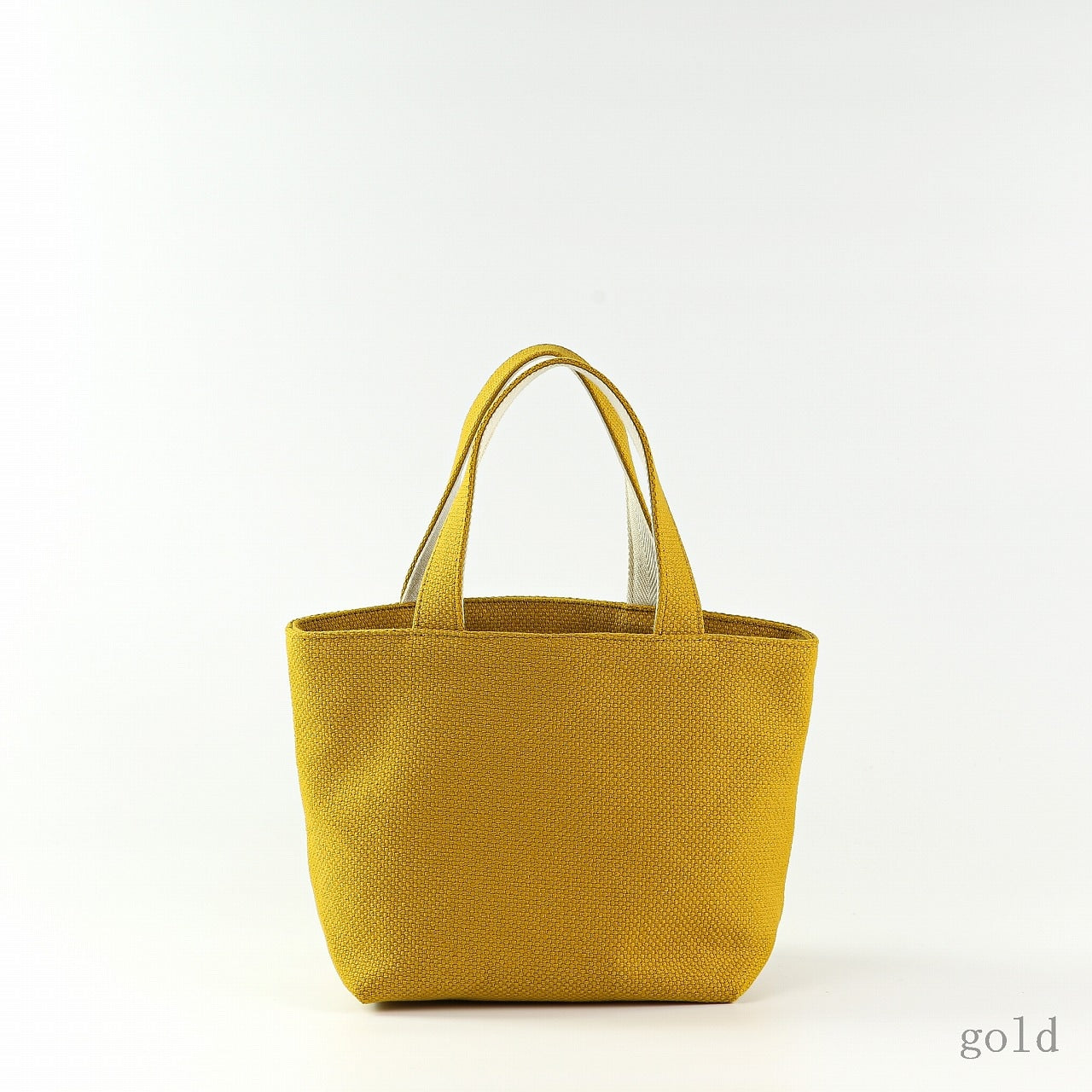 Premium Matsuemon Canvas Tote Bag - Small Size Gold | Stylish Eco-Friendly Shopping & Beach Tote for Women