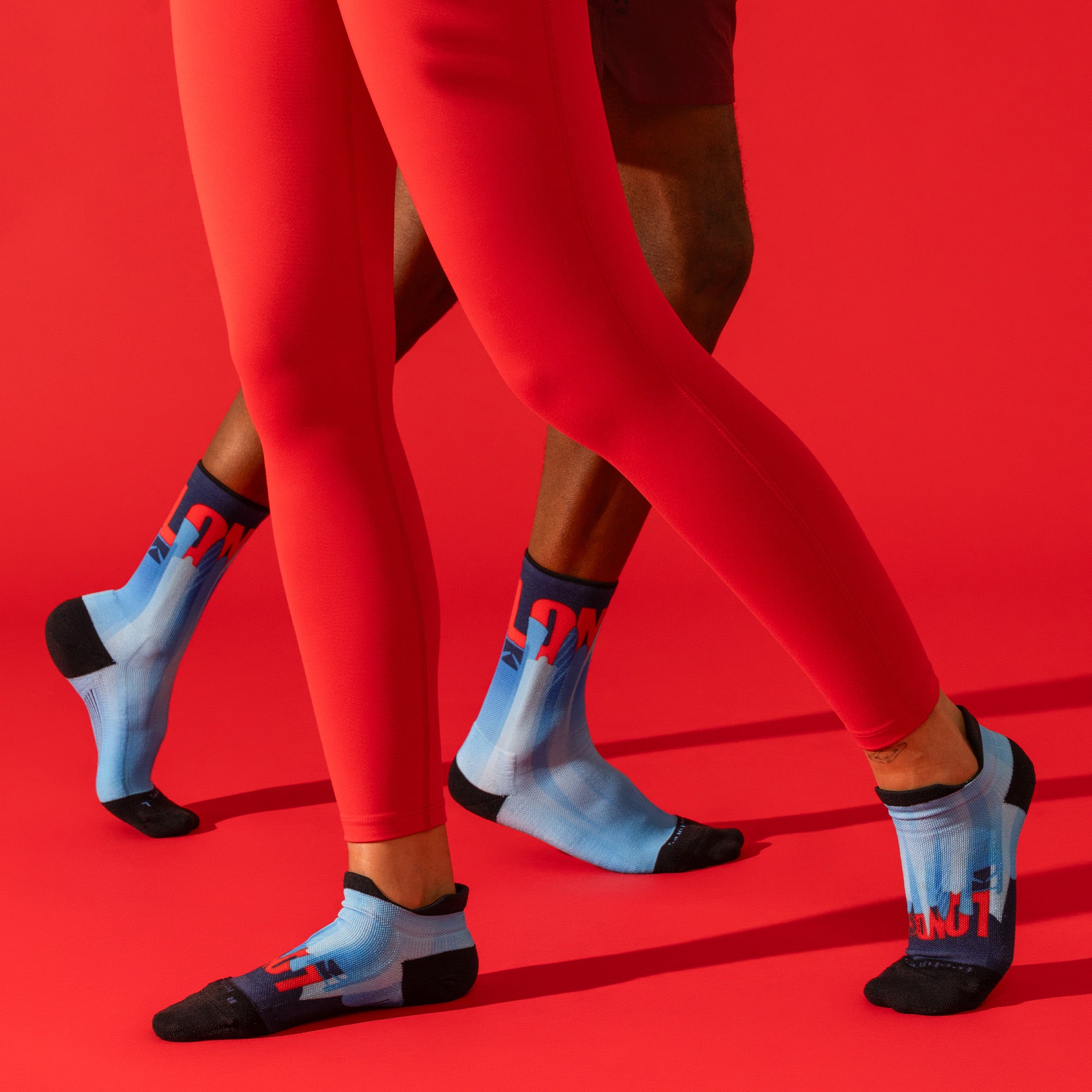 Elite Light Cushion Mini Crew Socks - Limited Edition City Collection - Comfortable & Breathable for Everyday Wear, Running, and Travel
