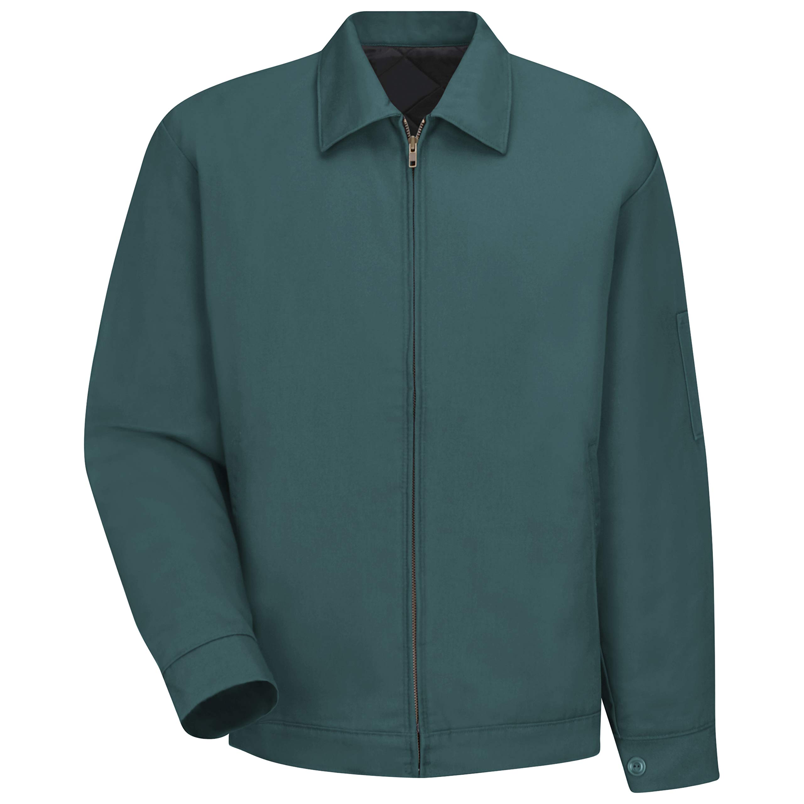 Red Kap Men's Slash Pocket Jacket - Durable Workwear with Multiple Pockets for Tools & Essentials | Ideal for Construction, Outdoor Work & Casual Wear