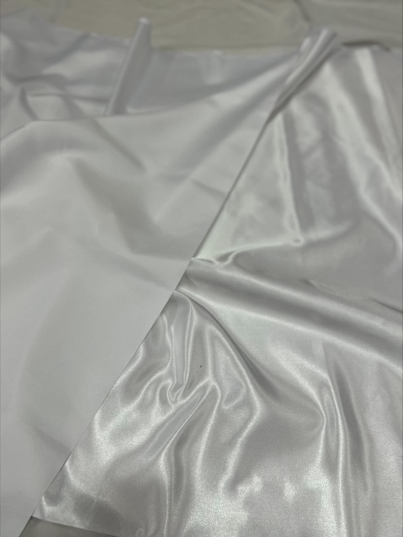 Luxury Satin Fabric for Wedding Dresses - 60