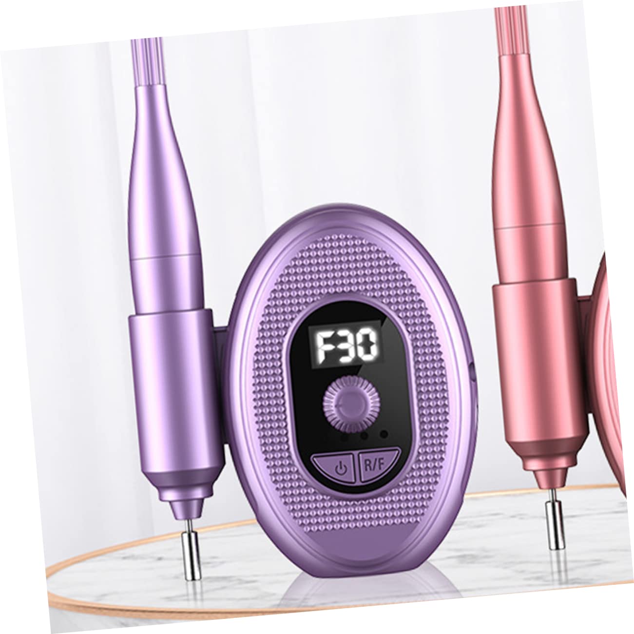 Minkissy Cordless Electric Nail Drill - Professional Nail Filer & Pedicure Machine for Acrylic Nails, Manicure & Nail Prep | Portable Nail Drill Pen for Home & Salon Use