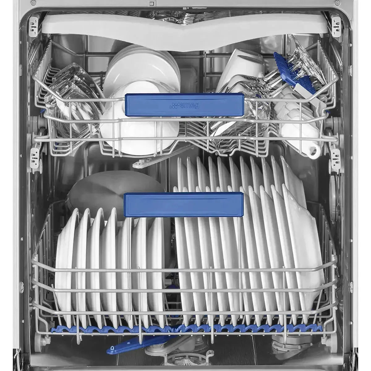 Smeg 60cm Built-In Underbench Dishwasher - Stainless Steel Finish | Energy Efficient & Quiet Operation | Perfect for Modern Kitchens & Small Spaces