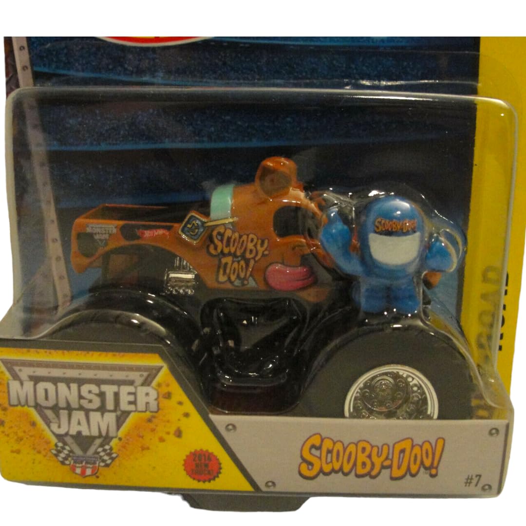 Hot Wheels Monster Jam Off Road #7 Scooby Doo 1:64 Die-Cast Toy Truck - Collectible Monster Truck for Kids & Adults - Perfect for Play, Display & Gifts