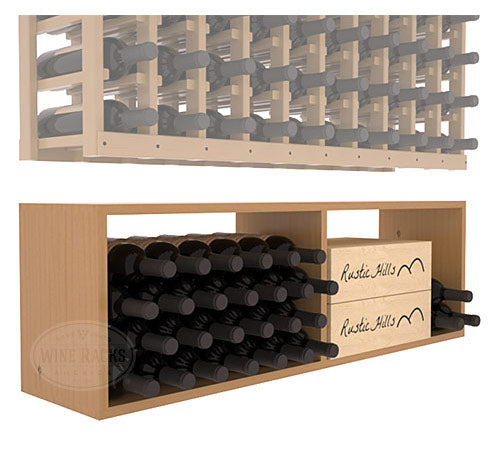 InstaCellar 10 Column Bin Extender - Expandable Wine Rack Organizer for Cellar, Kitchen, or Pantry Storage - Perfect for Wine Bottles, Cans, and Groceries