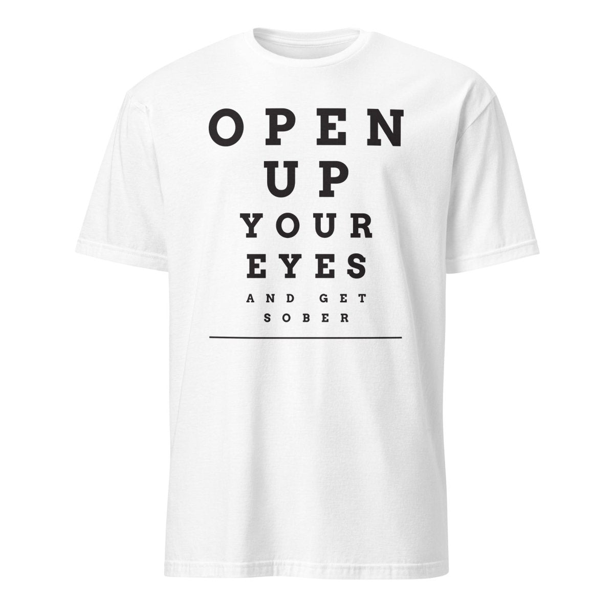 Open Up Your Eyes Essential Unisex T-Shirt - Comfortable Cotton Tee for Men & Women - Perfect for Casual Wear, Street Style & Everyday Outfits