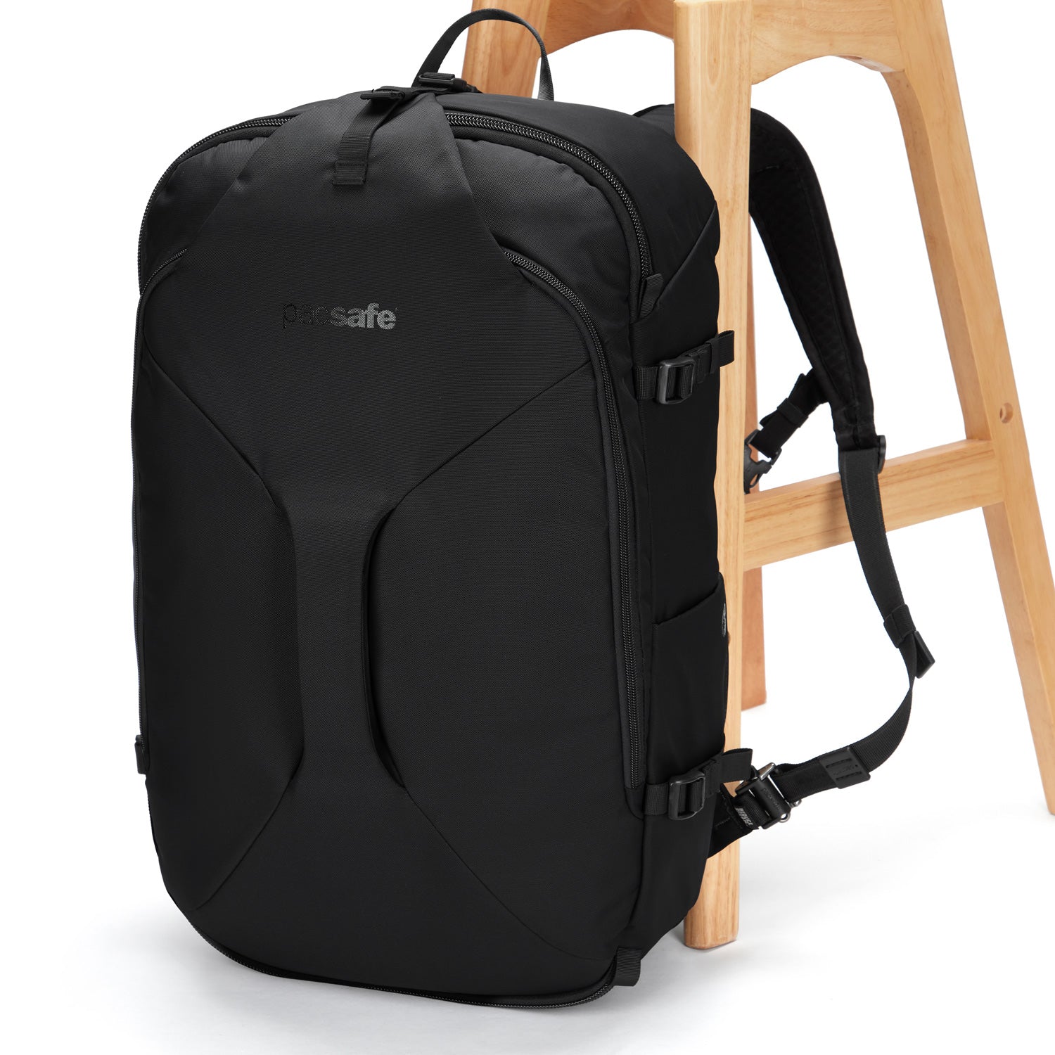 Pacsafe EXP45 Anti-Theft Carry-On Travel Backpack - Secure 45L Luggage for Airplane, Business Trips & Adventure Travel