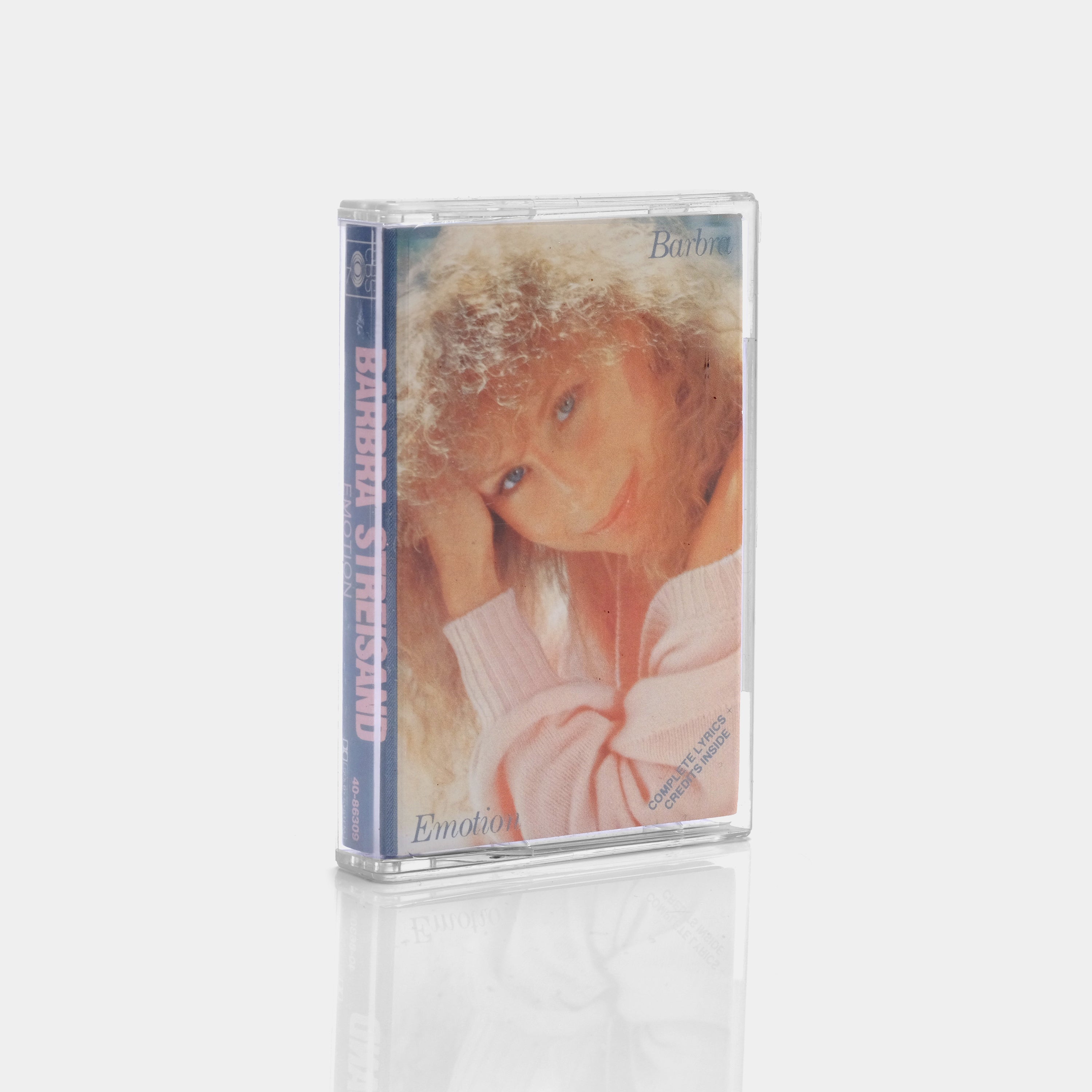 Barbra Streisand Emotion Cassette Tape - Vintage 80s Music Album for Collectors & Fans - Perfect for Retro Music Players, Car Stereos & Nostalgic Gift Giving