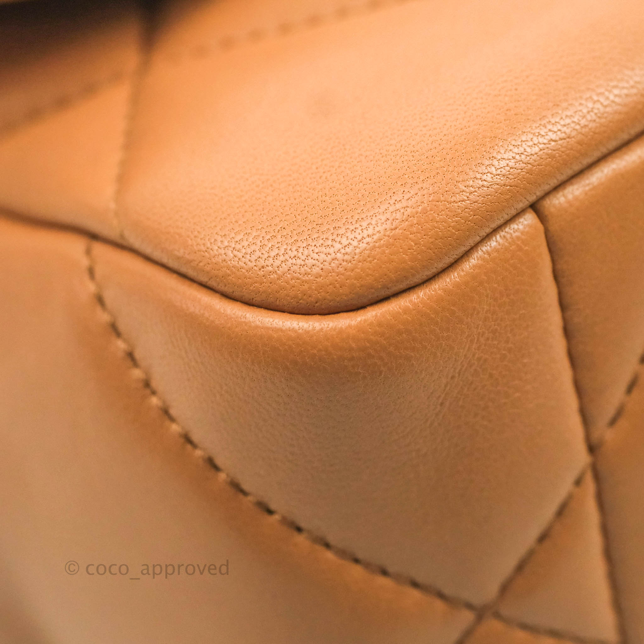 Chanel 19 Small Handbag in Caramel Dark Beige Lambskin Leather with Mixed Hardware 21K Collection - Perfect for Everyday Luxury & Special Occasions