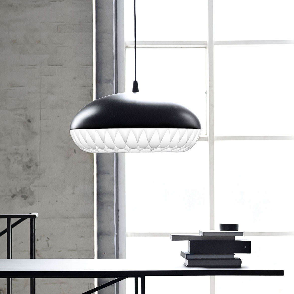 Aeon Rocket Pendant Light - Modern Industrial Ceiling Lighting Fixture for Kitchen Island, Dining Room, Bedroom & Living Room Decor