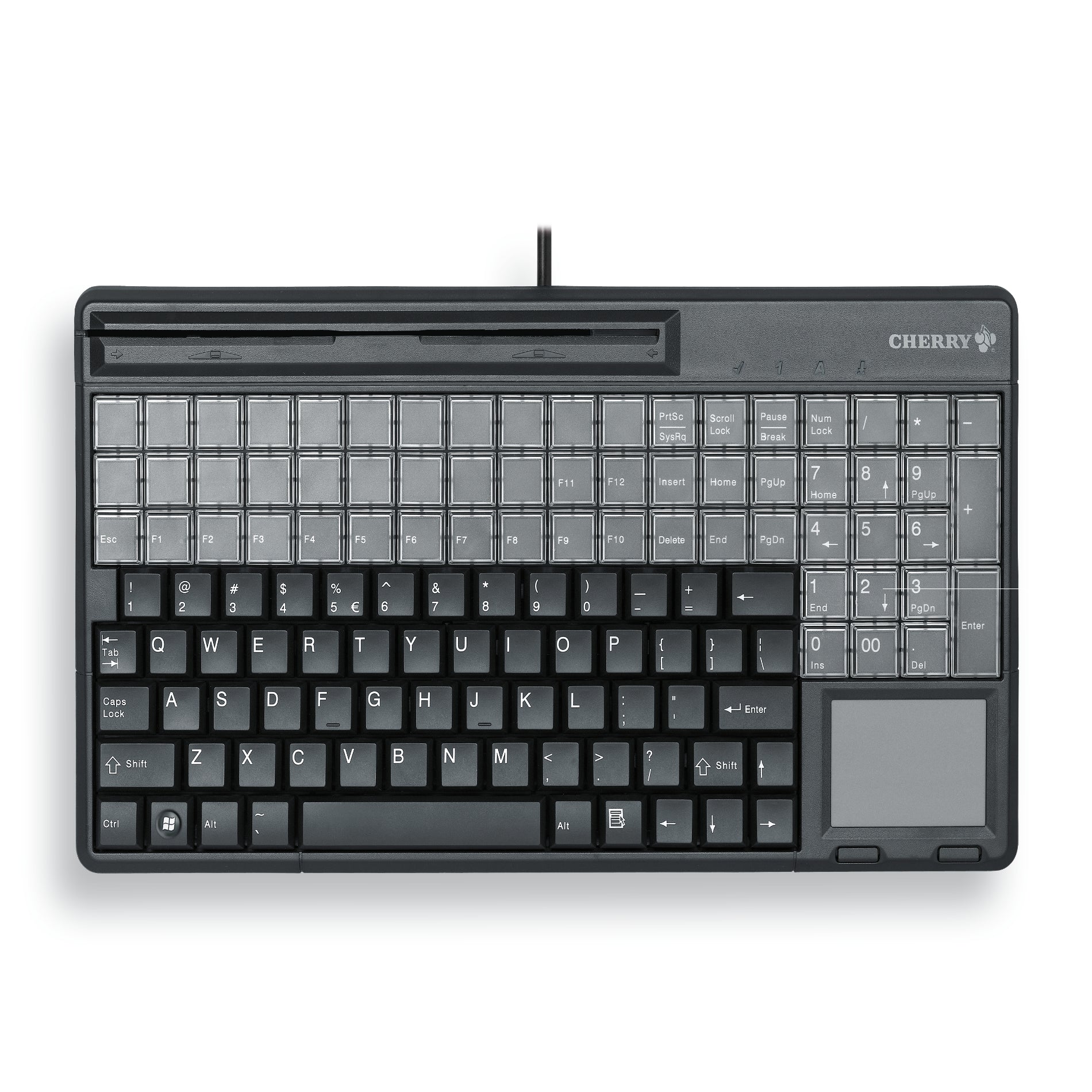 CHERRY G86 61411 SPOS Mechanical Keyboard - Durable & Responsive for Office & Gaming | Perfect for Typing, Programming & Esports