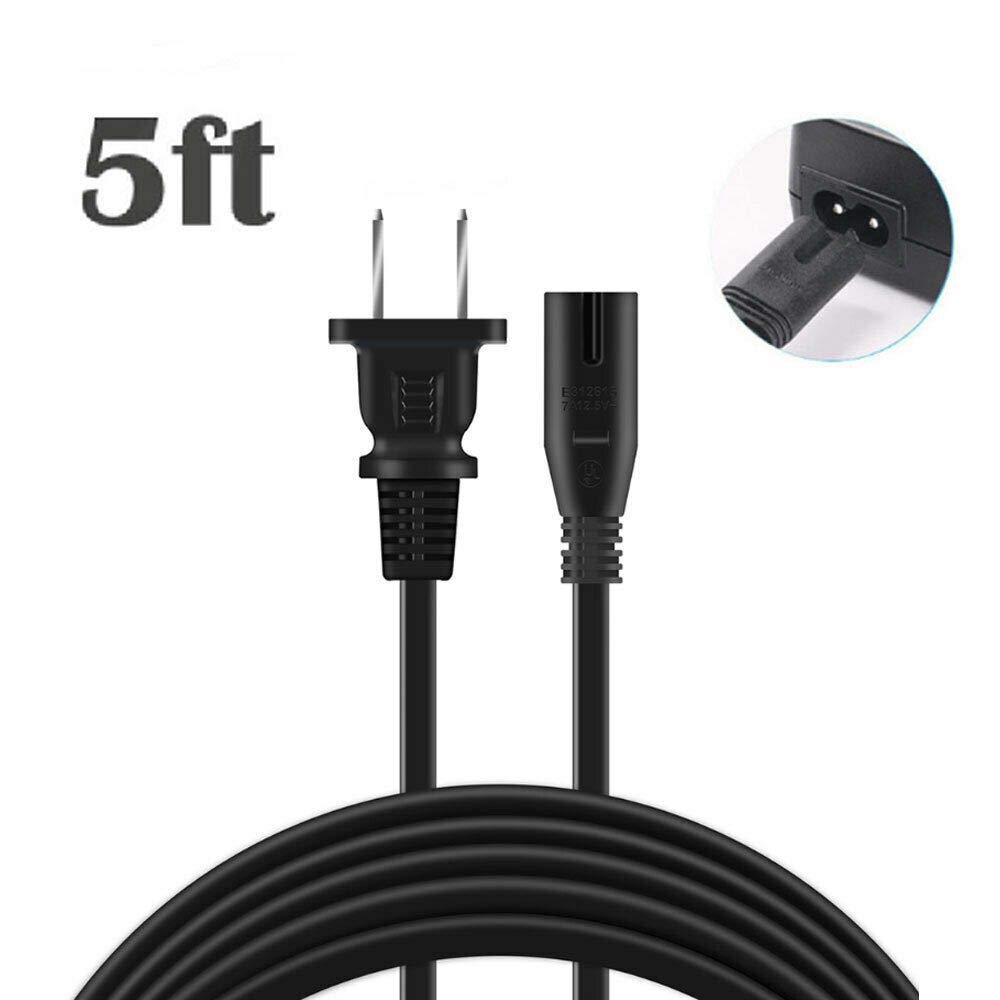 5ft AC Power Cord Cable for DUKANE 220C Document Camera - Replacement Power Supply for Digital Visual Presenters - Perfect for Classrooms, Offices & Conference Rooms