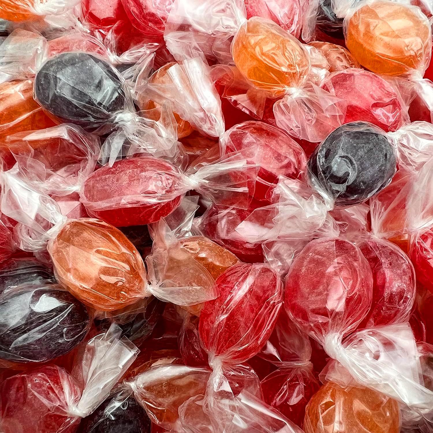 Fruit Drops Hard Candy - 2 Pound Bulk Pack (Approx 180 Pieces) - Assorted Fruit Flavors - Individually Wrapped Candies - Perfect for Parties, Office Snacks & Gift Baskets