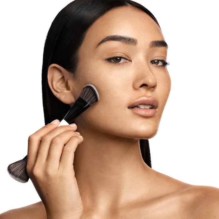 Surreal Foundation Brush F4 by MAKEUP BY MARIO - Professional Liquid Foundation Makeup Brush for Flawless Blending, Perfect for Everyday Makeup & Special Occasions