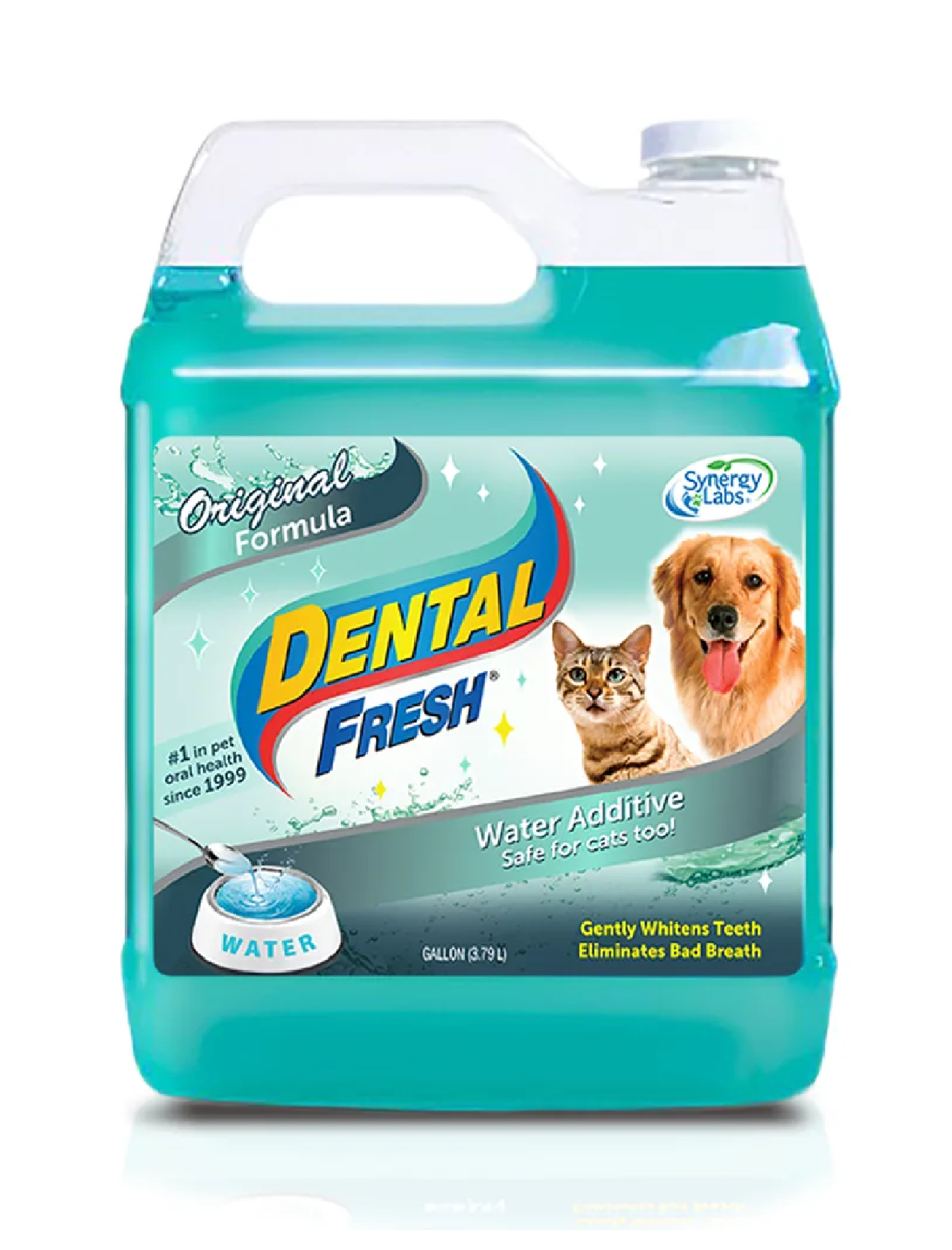 Dental Fresh Water Additive for Dogs - Oral Care Solution for Bad Breath & Plaque Control (3 Sizes) | Perfect for Daily Water Bowl Use & Vet-Recommended Dental Hygiene