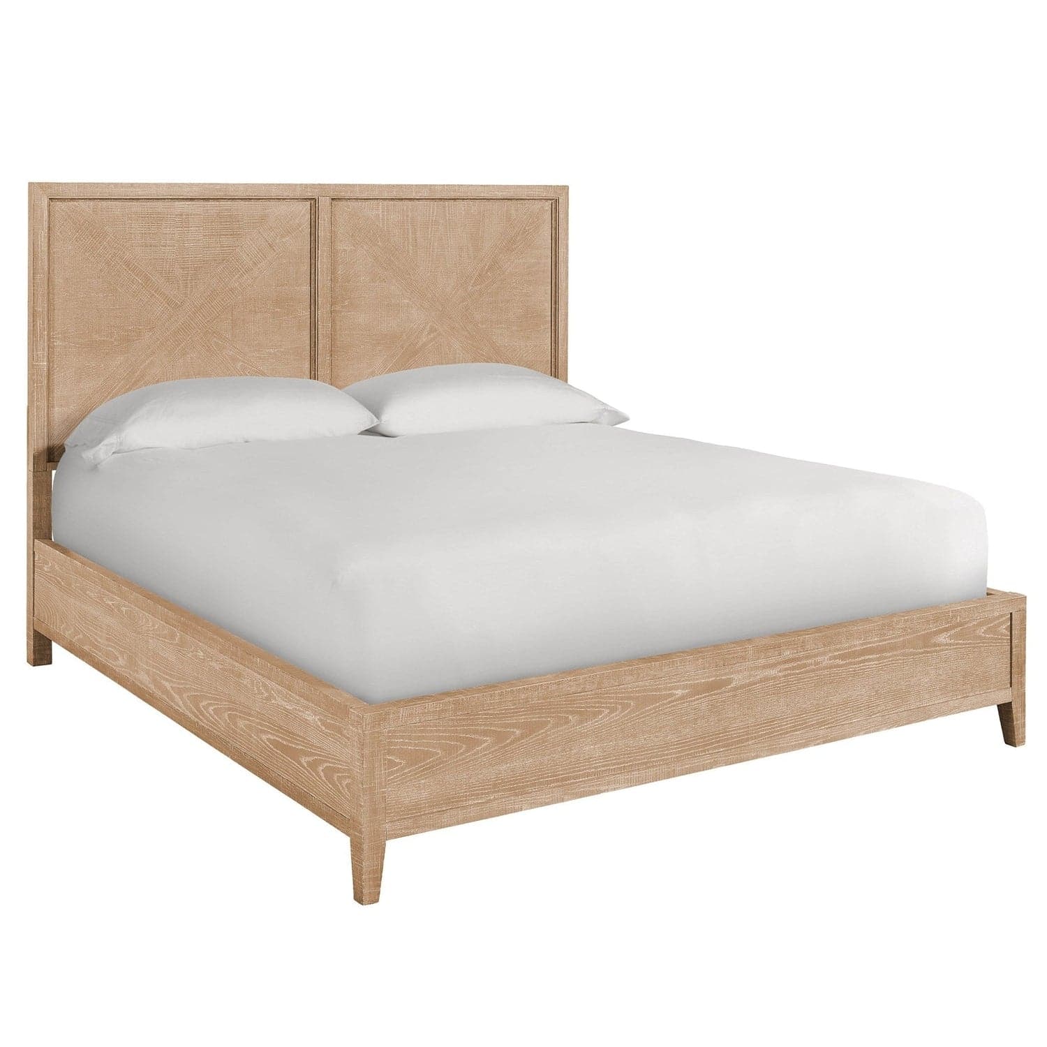 Ames King Size Bed Frame with Headboard - Sturdy Metal Platform Bed for Master Bedroom, Guest Room, or Dorm