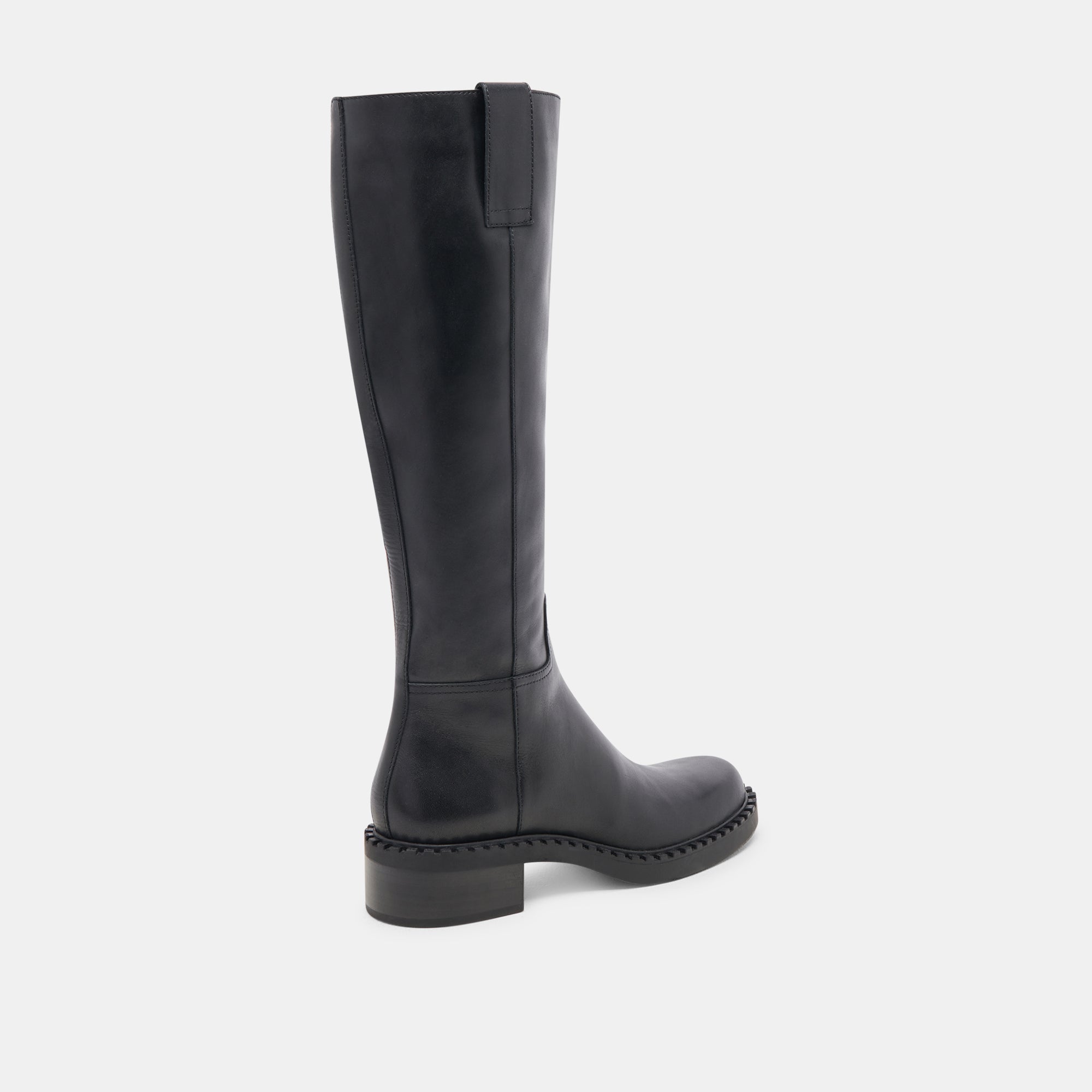 GLORY H2O Wide Calf Boots for Women - Black Leather Knee High Boots for Comfort & Style | Perfect for Work, Winter & Outdoor Activities