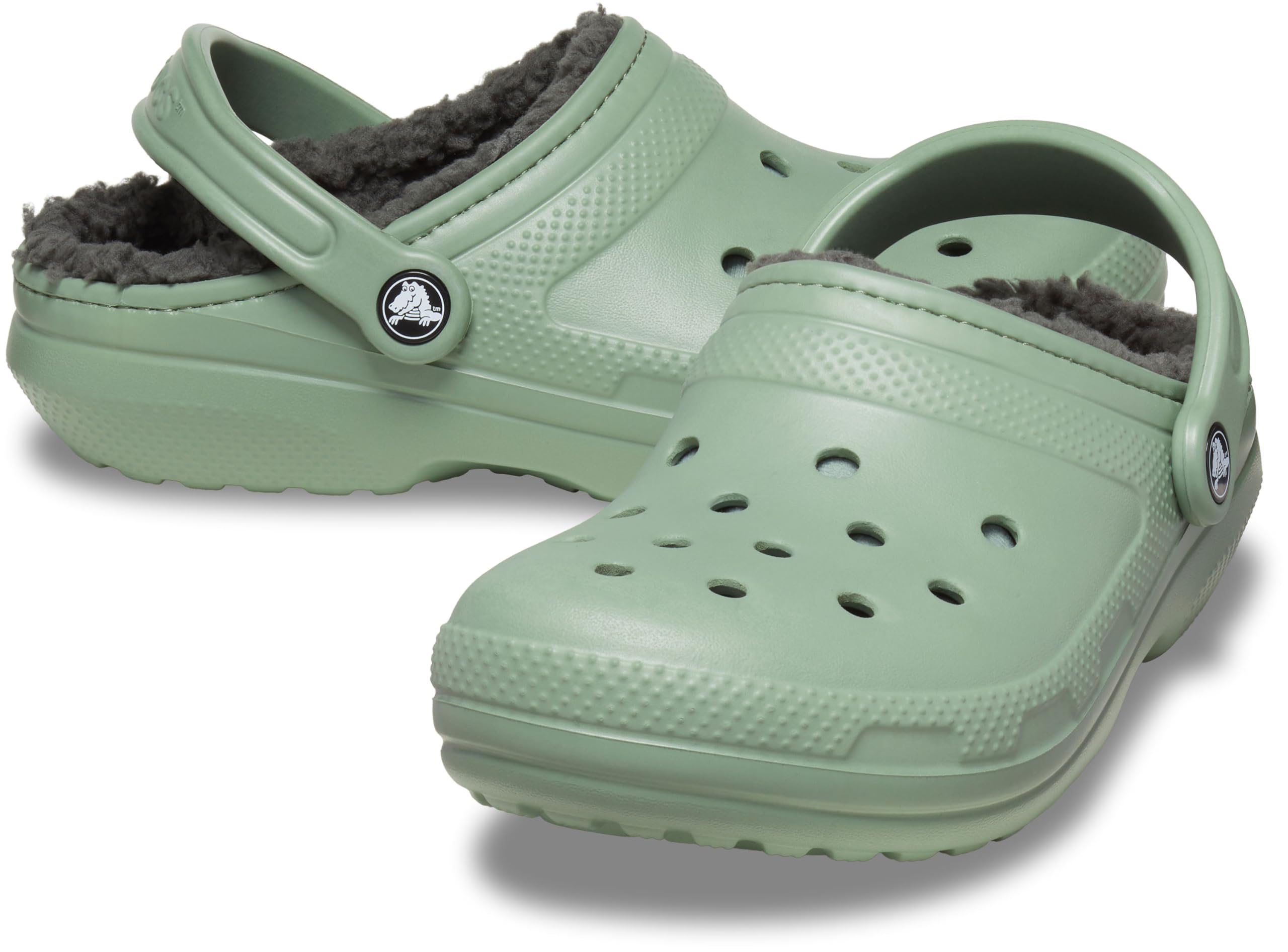Crocs Unisex Classic Lined Clog - Comfortable Slip-On Shoes for Men & Women - Perfect for Indoor, Outdoor, Work & Casual Wear