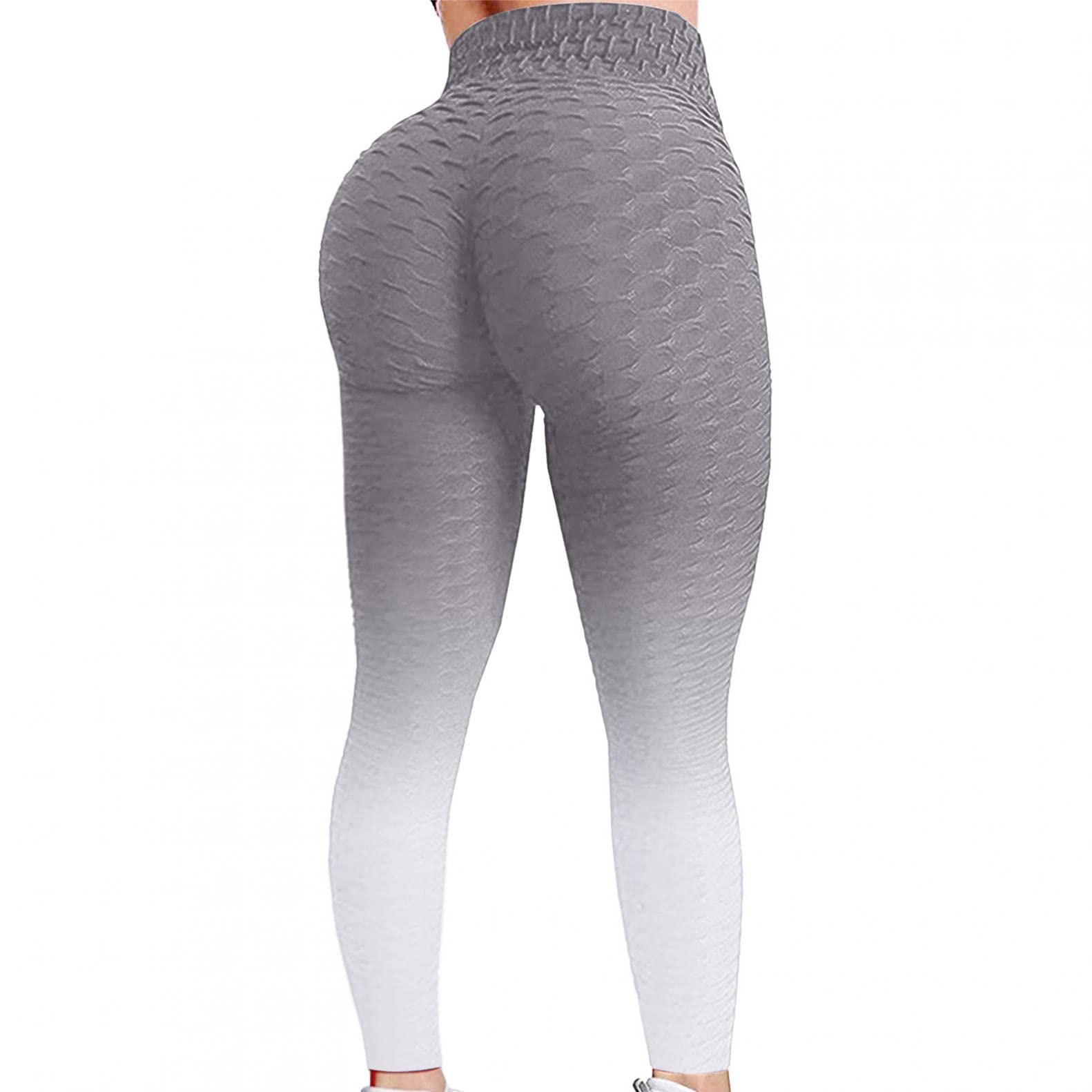 Women's High Waist Yoga Pants - Cross Waist Running Leggings with Tummy Control & Butt Lifting | Stretchy Workout Sweatpants for Gym, Yoga & Lounge Wear
