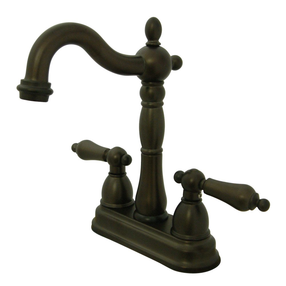 Stainless Steel Hook Spout Bar Faucet - No Pop-Up Rod - Perfect for Kitchen Sinks, Wet Bars, and Commercial Use