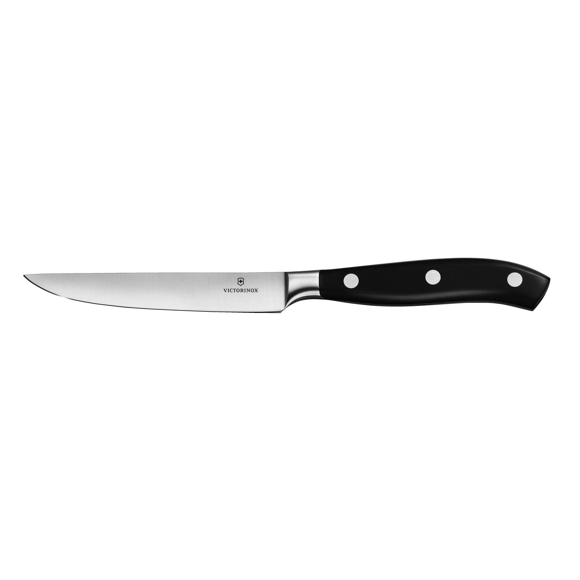 Premium Grand Maître Steak Knife Set - 6-Piece Straight Edge Knives for Perfect Steak Cutting | Ideal for Home Dining, BBQ Parties & Restaurant Use