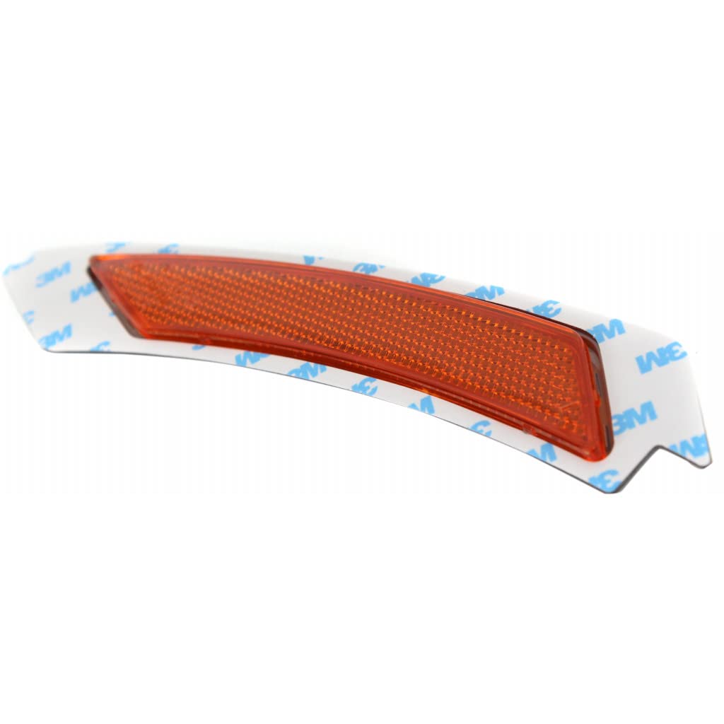 BMW 3-Series 2006-2012 Front Bumper Reflector - Driver Side Replacement for Sedan & Wagon | CAPA Certified | Fits Part Numbers BM1084102, BM1084102C, 191275353851, 63147205397 | Easy Installation & Enhanced Night Visibility for Safe Driving