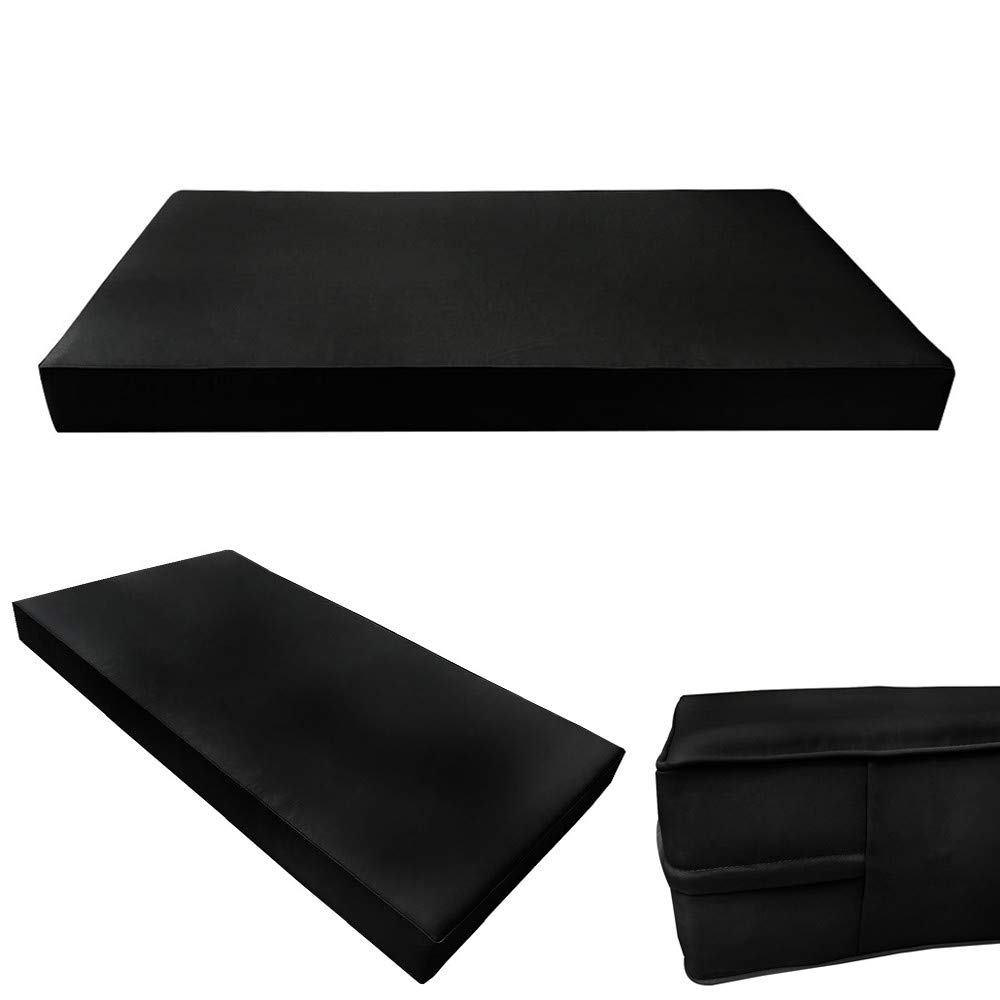 Prolinemax Twin-XL Daybed Mattress Cover - Outdoor Style 4 Piped Trim Bolster Pillow Fitted Sheet (AD109) | Waterproof & Durable | Perfect for Patio, Sunroom, or Guest Bedroom